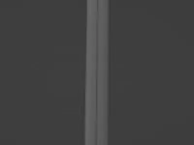 Longsword sword Low-poly 3D model