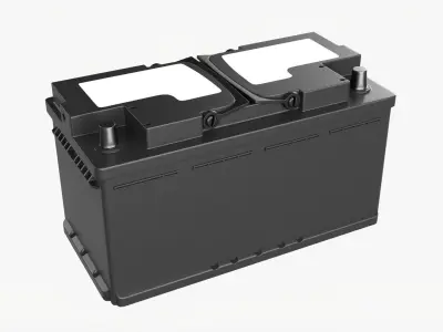 Car battery 03 3D model