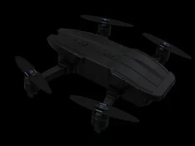 drone camera 3D model