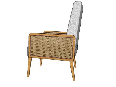 Accent Chair Free 3D model
