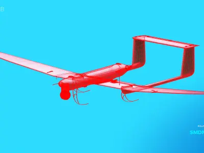 Advanced SMDM Drone for Multi-Domain Operations 3D model