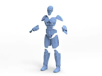 Star Wars Sith Acolyte Body Armor 3D model