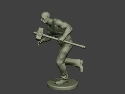 Bill HammerMan BH1 0004 3D print model