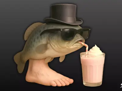 Carloooooo - Italian Brainrot Low-poly 3D model