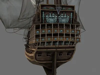 sail Ship 3D model
