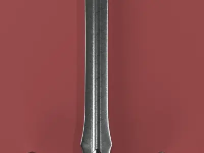 Glamdring sword 3D model