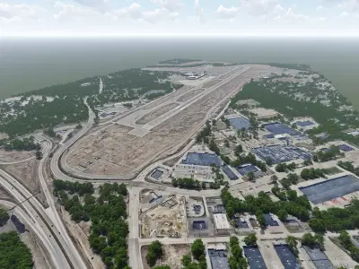 Portland International Jetport 3D model