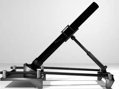 Mortar - Type Medium 3D model