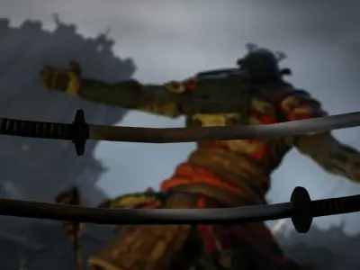 katana of for honor Free 3D model