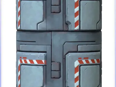 SciFi Seamless Texture Texture 77