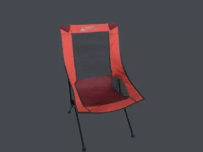 Camping Chair Free 3D model