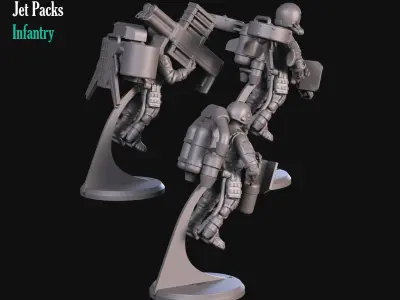 Jet Pack Heavy 3D print model