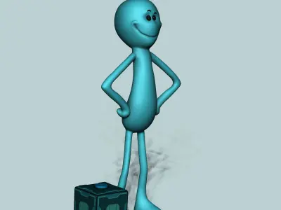 Meeseeks Free 3D print model