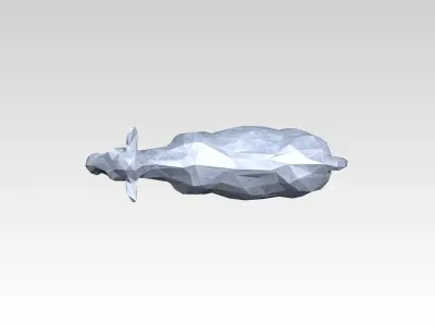 Cow Low Poligonal 3D model