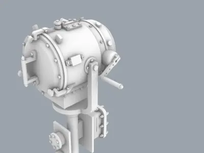 PM Morse Lamp 3D print model