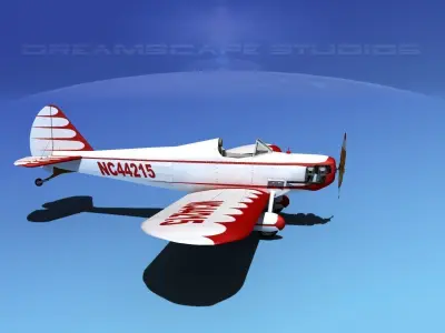 Flybaby biplane 3D model