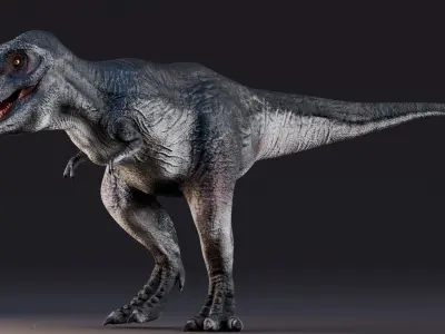 Low poly Realistic Dinosaur - Tyrannosaurus Rex Low-poly 3D model