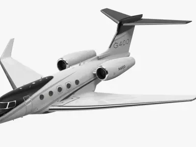 Gulfstream G400 Flight 3D model