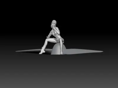 PIN UP AIRCRAFT 3D print model