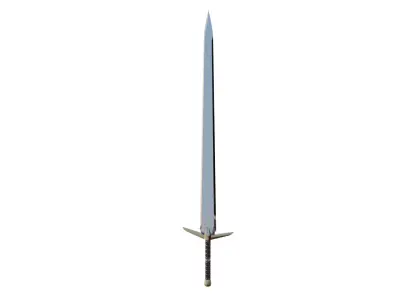Medieval Long Sword 3D model