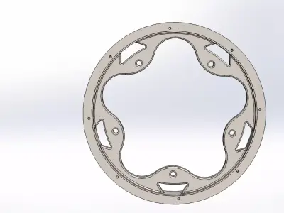 Rear Belt Pulley 3D model