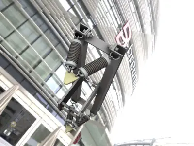 Electricity Poles Insulators 6 - Object 103 Low-poly 3D model