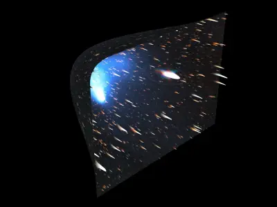 El Gordo Cluster 3D model