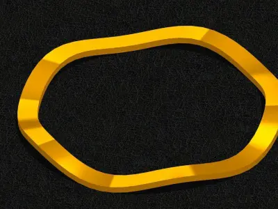 Wavy Washer Free 3D model