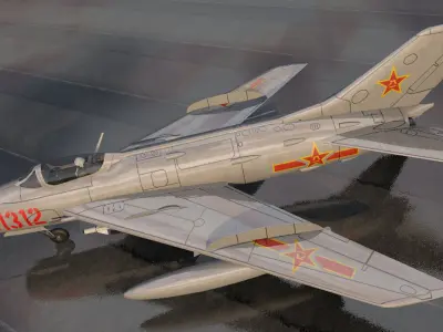 Mikoyan-Gurevich MIG-19 Farmer 3D model