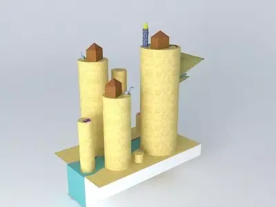 Feather canyon Free 3D model