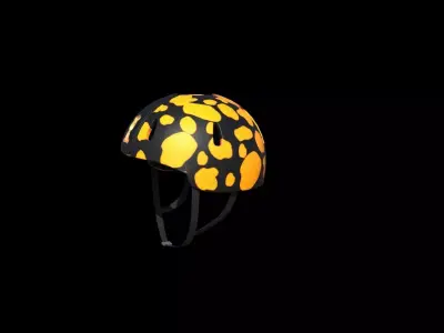 Cycle helmet 3D model