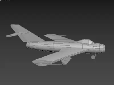 MiG 17 3D model