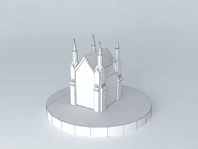 Riga crypt Jekaba cemetery Free 3D model