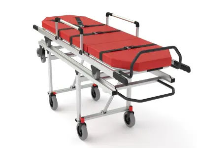 Ambulatory Stretcher 3D model