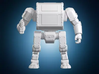 Space Marine Dreadnought 3D Print Model 3D print model