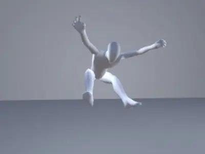 Flying Animation Pack 3D model