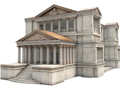 Classic building 3D model