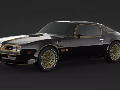 Pontiac Trans-Am 3D model