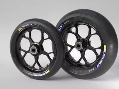 Marchesini MotoGP wheels Low-poly 3D model