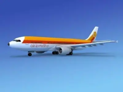 Airbus A300 Air Jamaica 3D model