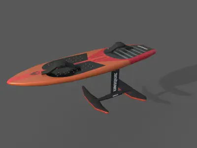Foil Jet Surf Boards 3D model