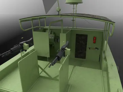 PBR MKII - Vietnam War Low-poly 3D model