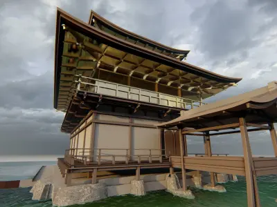 Palace Injeongjeon 3D model