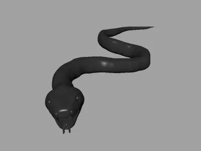 Snake 3d 3D model