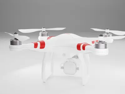 Dji Phantom Fc40 3D model