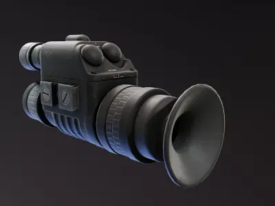 1PN138 Night Vision Device Low-poly 3D model