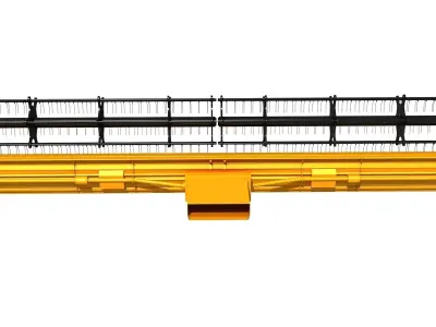 Yellow Threshing 3D model