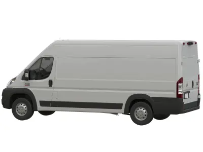 2021 RAM PROMASTER 2500 3500 Cargo Van 159 MAXI 3D model