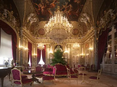 Napoleon III Apartment - Louvre 3D model