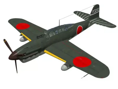 Kugisyo D4Y2 Suisei Type12 Judy 3D model